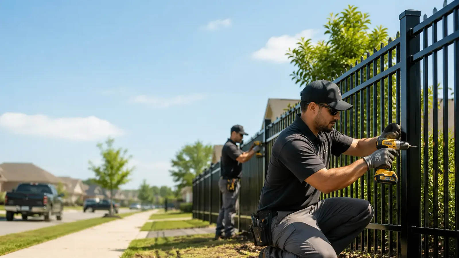 Metal Fence Installation in Grinnell, IA